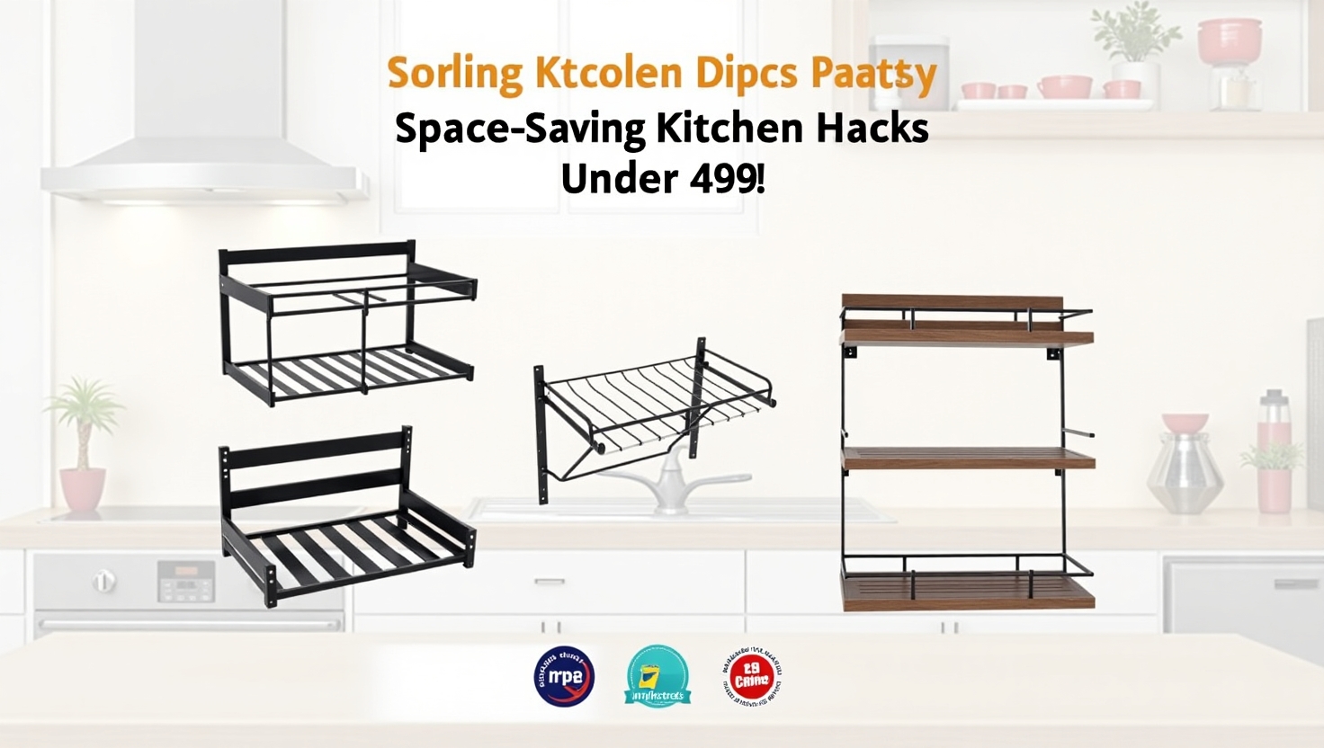 Kitchen storage racks under 499